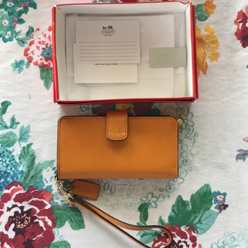 Coach wristlet